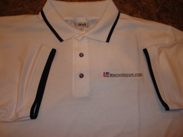 Cotton and Polyester Embroidered Polo-XL